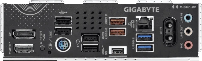 Gigabyte B850 GAMING WiFi6 IO Schield