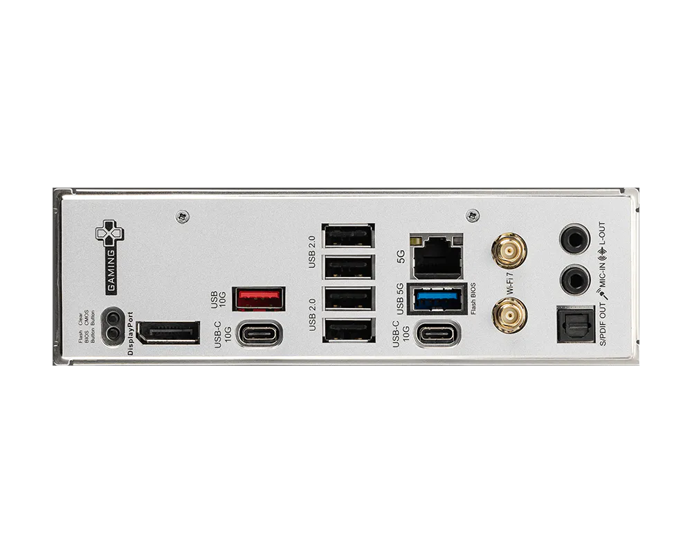 MSI B850 GAMING PLUS WiFi IO Schield