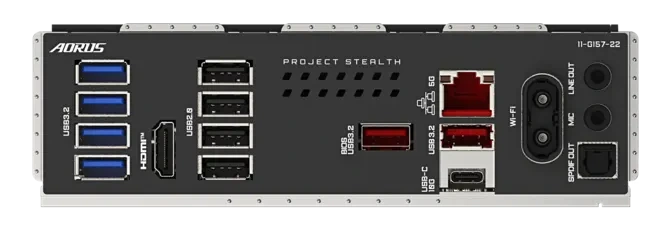 Gigabyte Aorul STEALTH IO Schield