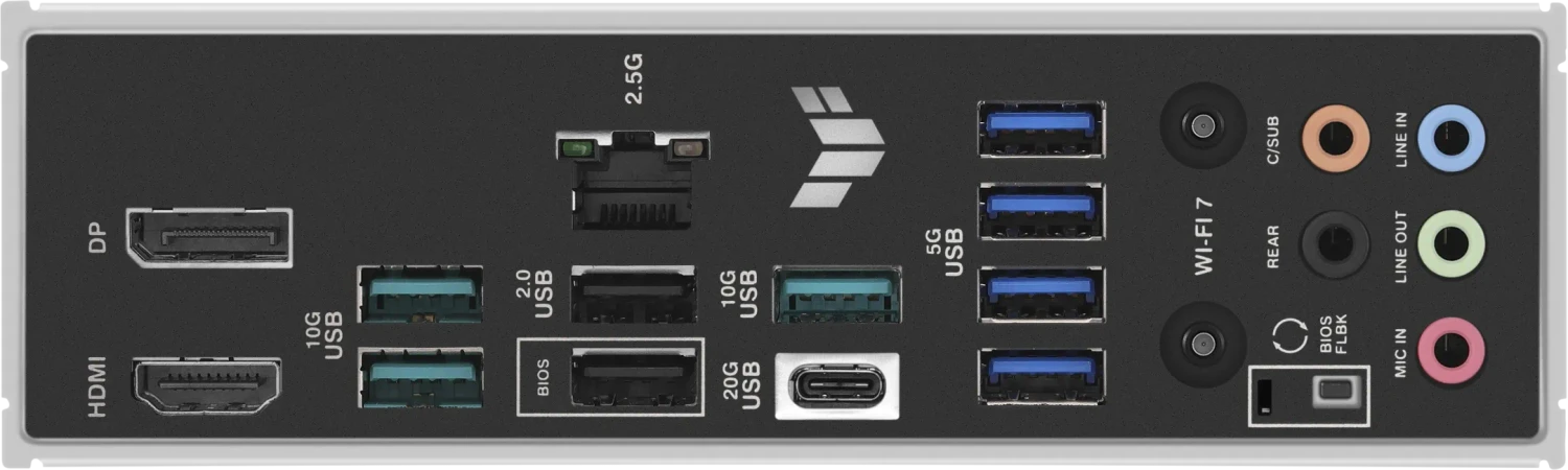 ASUS B850 TUF Gaming IO Schield