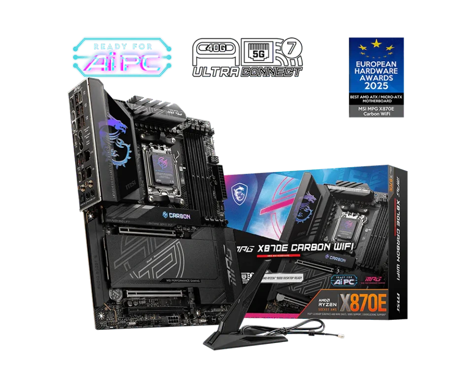 MSI X870E Carbon Mainboard
