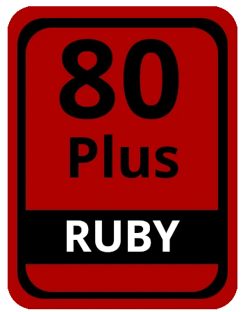 80 Plus Ruby
