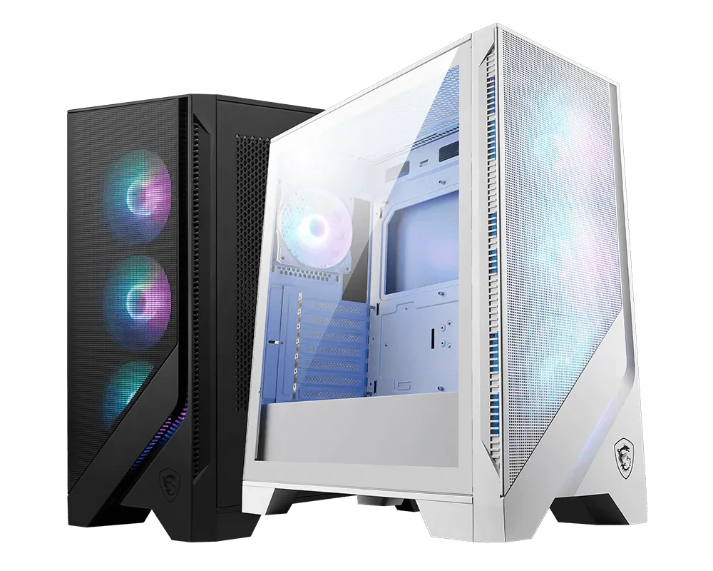PC- Gehäuse MSI MAG FORGE 320R AIRFLOW - weiss.webp